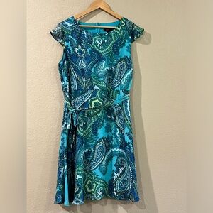 ILE paisley print dress size 16